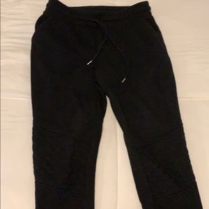 Black joggers